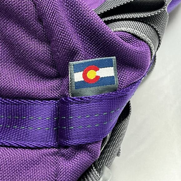 Evolved Motion EmPack OG Backpack 30 Liter Hiking Travel Fitness Purple EUC main image 13